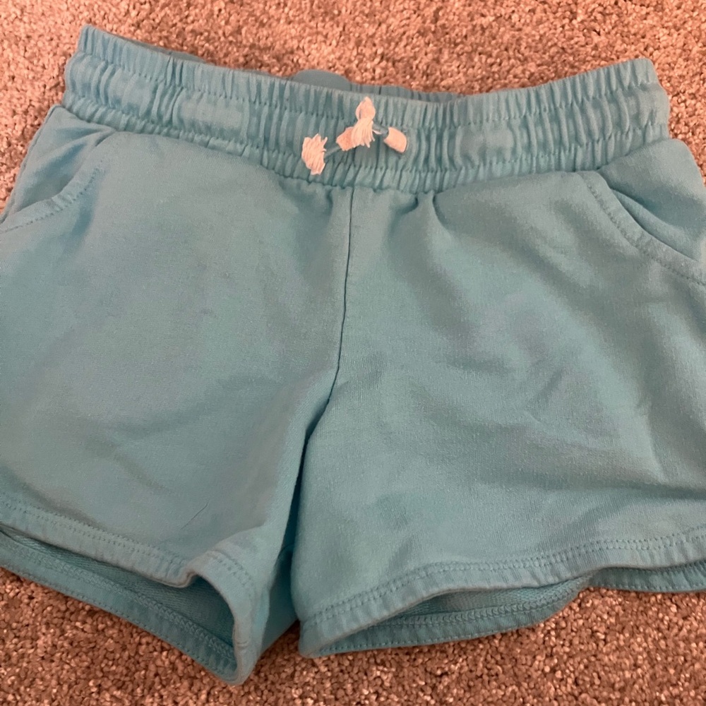 Girls Cat & Jack Sky Blue Shorts